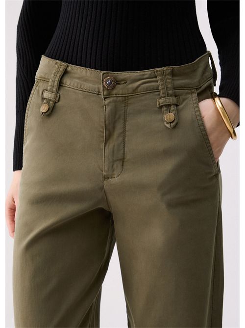 Pantaloni flare cropped LIU JO | WF6125T709A/90510